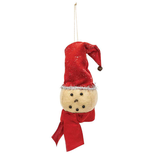 Stocking Cap Snowman Ornament