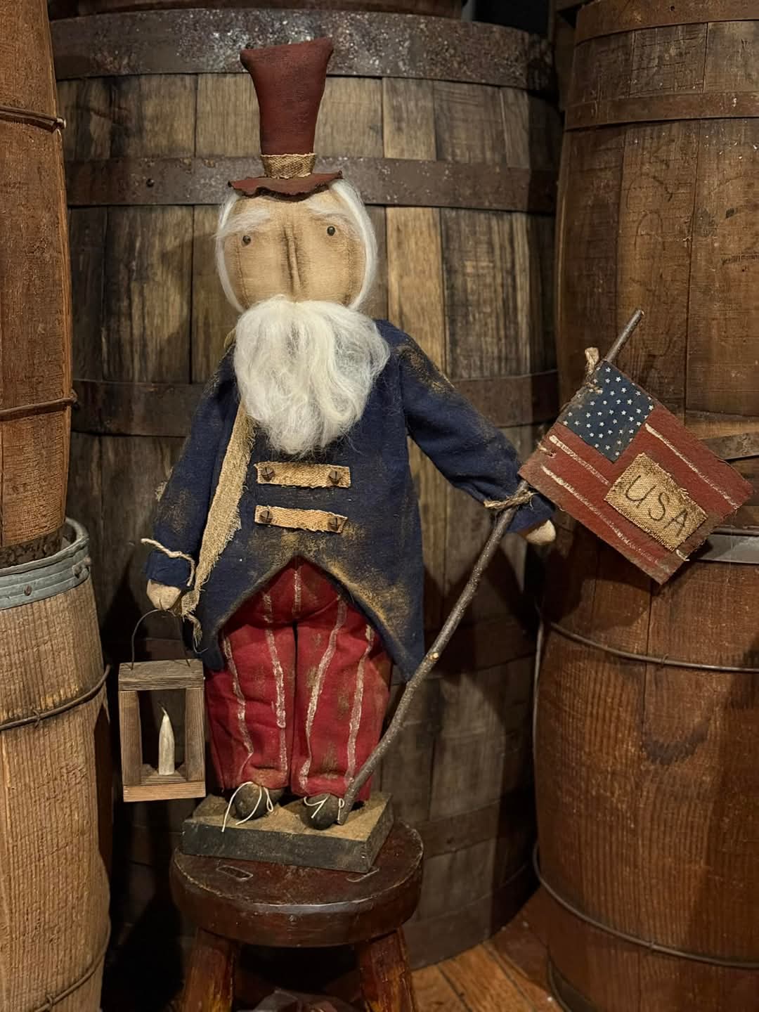 Primitive Uncle Sam