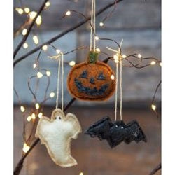 Felt Halloween Ornaments