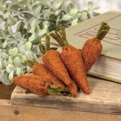 Felt Carrots