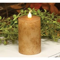 Grungy Tan LED Pillar