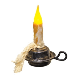 Primitive Candlestick Nightlight - Burnt Ivory