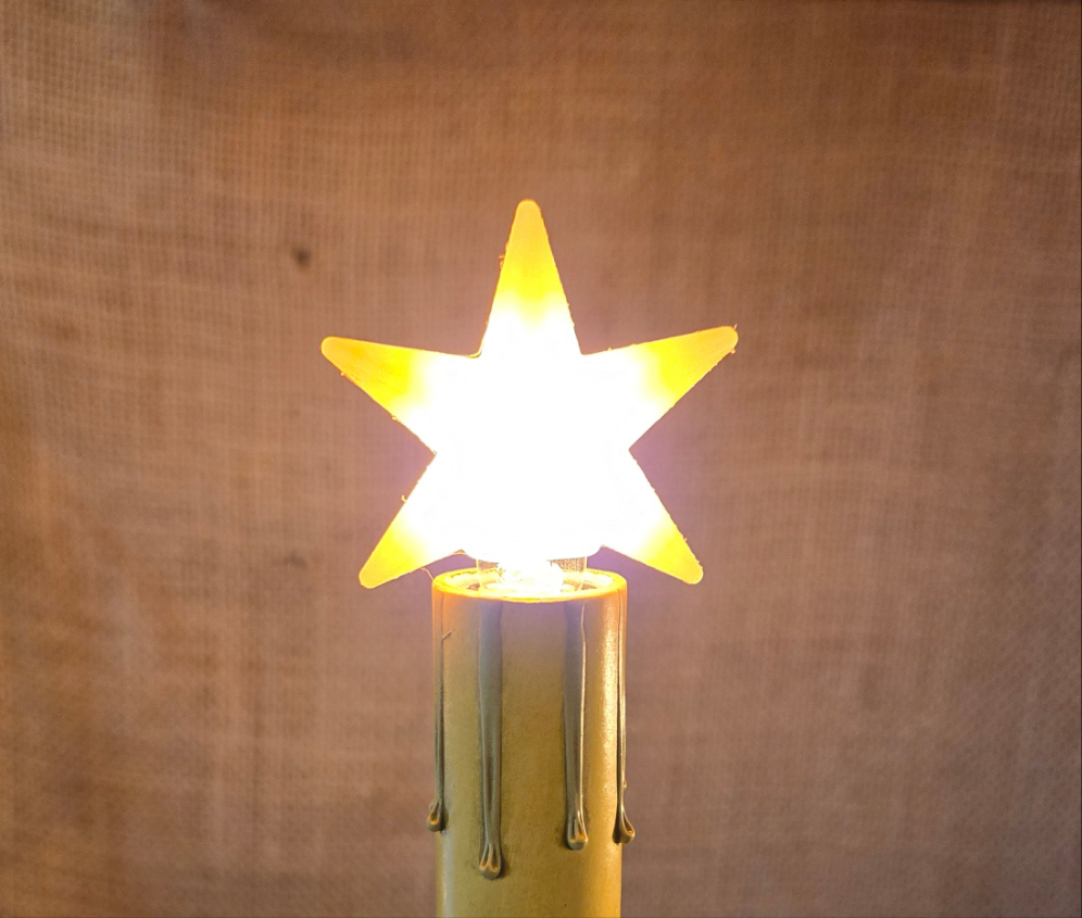 Star Silicone Warm Bulb Medium