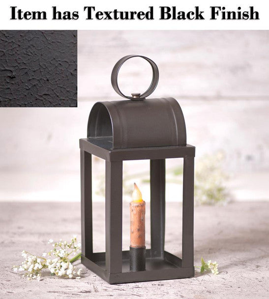 Keeping Room Lantern Textured Black