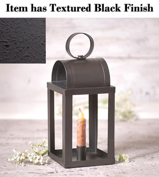 Keeping Room Lantern Textured Black