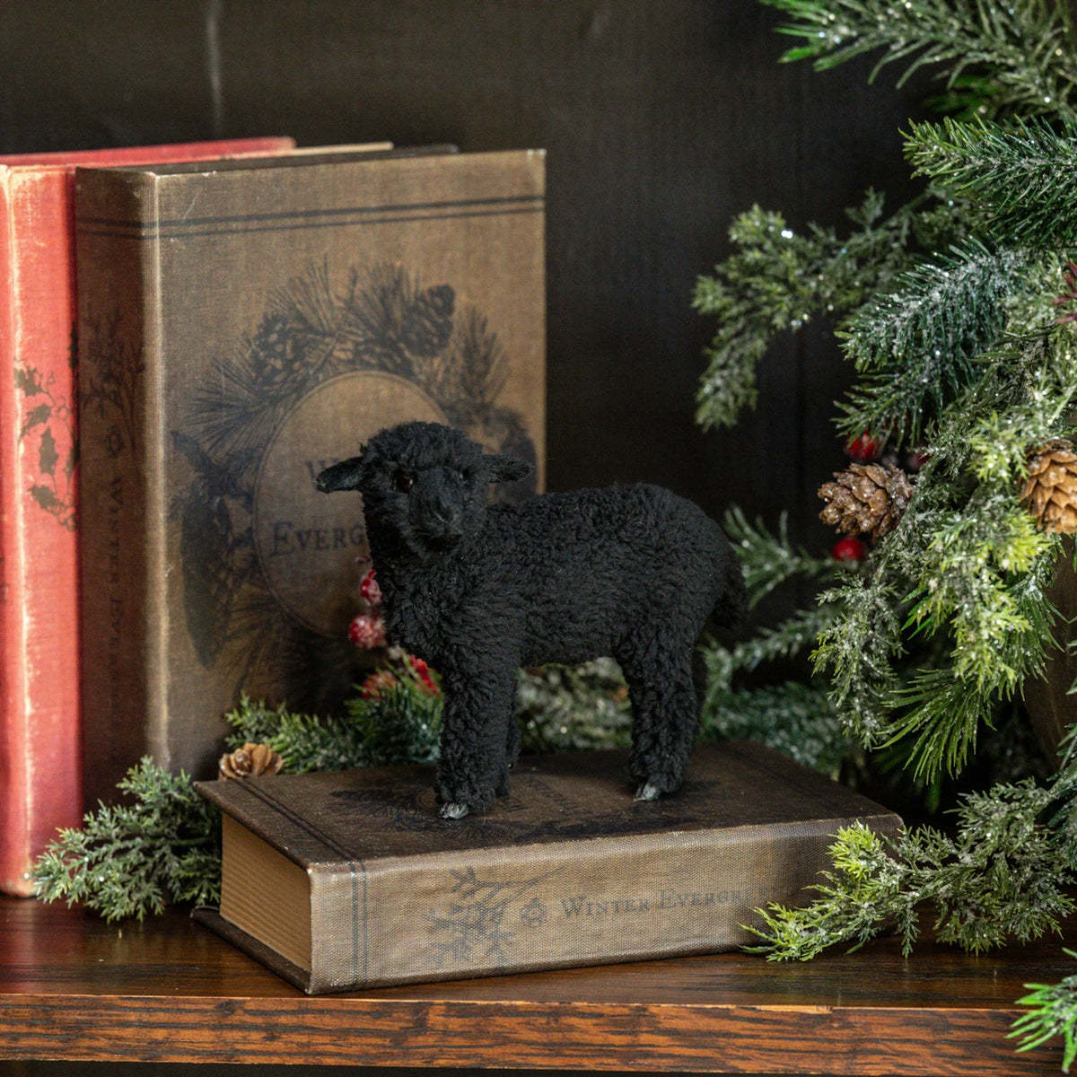 4.5" Standing Black Sheep