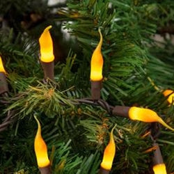Silicone Lights Brown Cord 20 Count