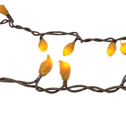 Mustard Silicone Teeny Lights - 20 Count
