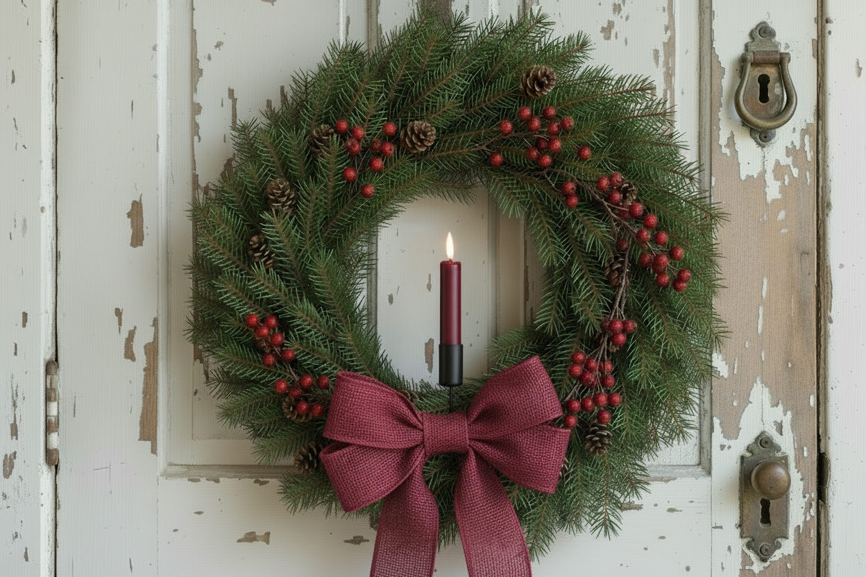 Taper Candle Holder with Spike