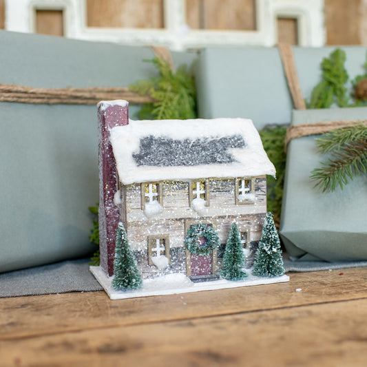 6" SMALL LOG CABIN