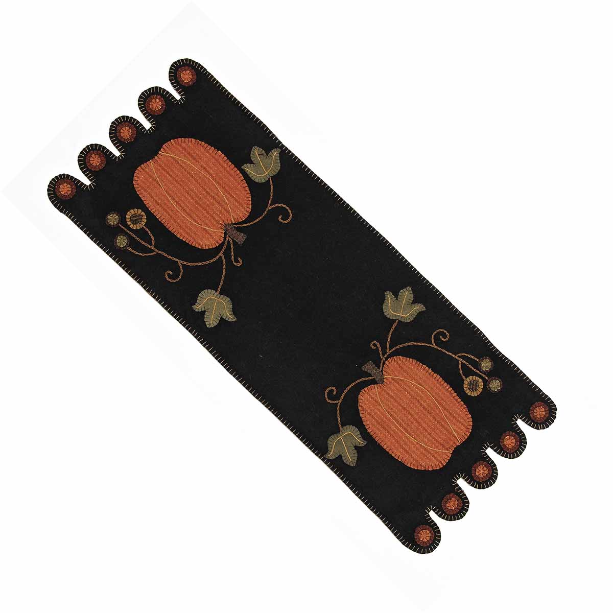 Primitive Pumpkin Table Runner