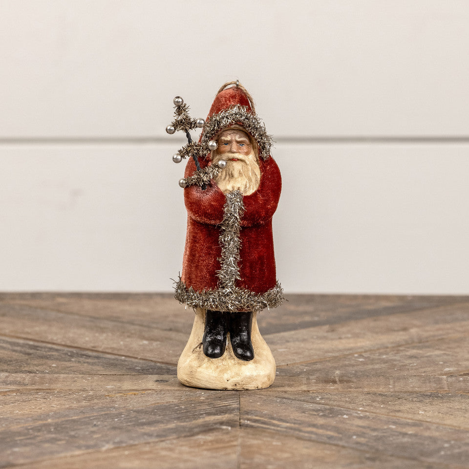 Russet Velvet Belsnickel Ornament