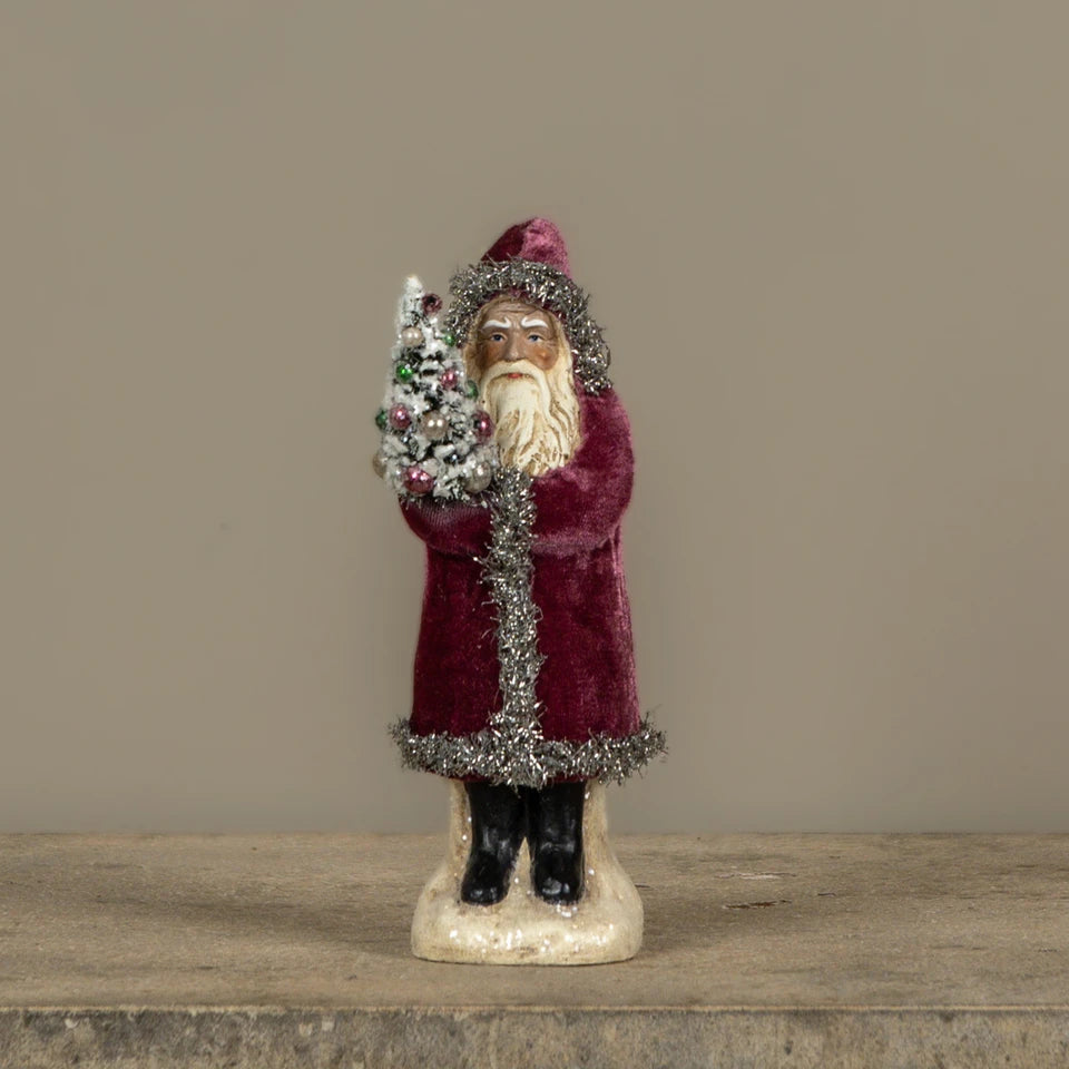 8" Plum Velvet Belsnickel