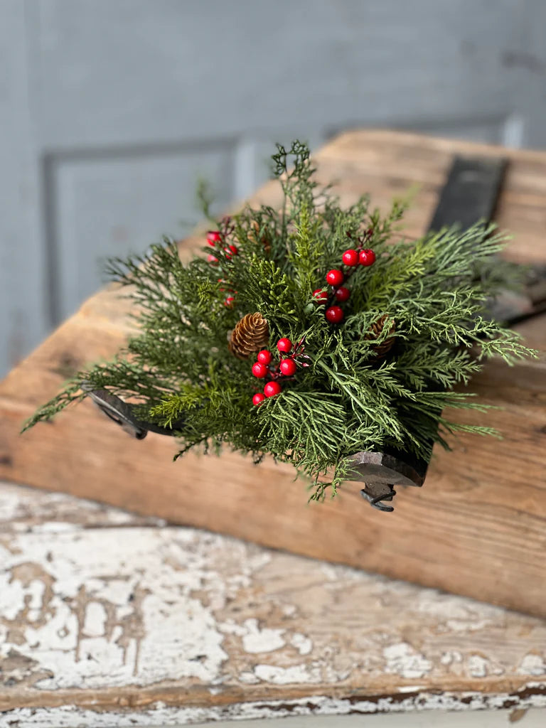 Alpine w/ Berries Half Sphere | 11"