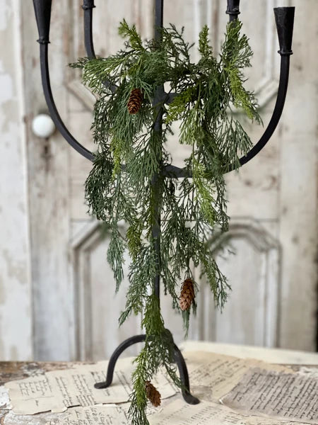 Advent Greens Hanging | 34"