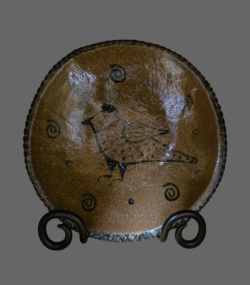 Collection of Round Stoneware Plates - 7"