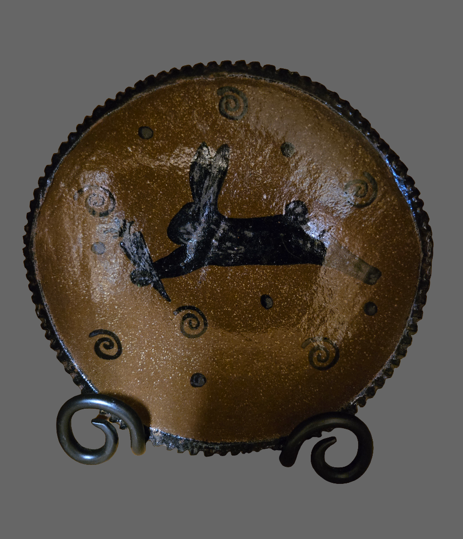 Collection of Round Stoneware Plates - 7"