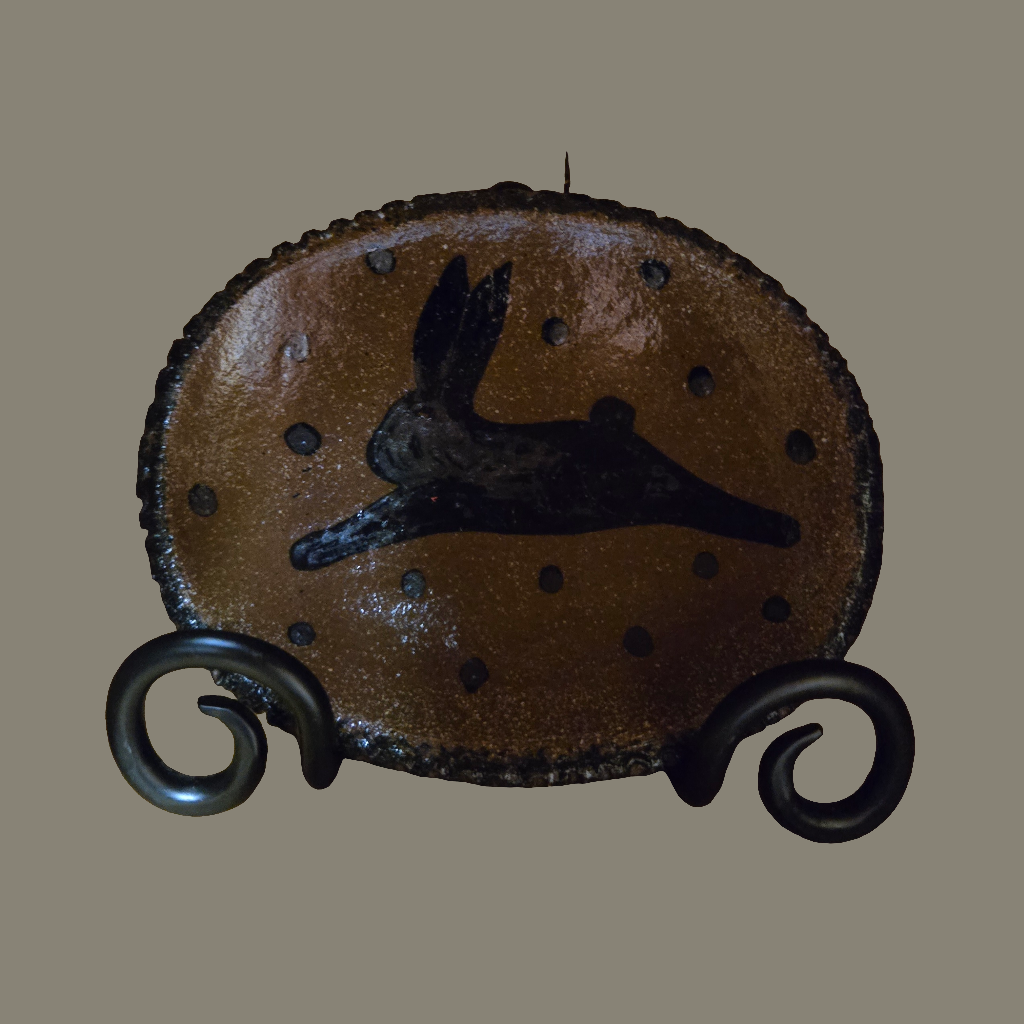 Collection of Small Oval Stoneware Plates
