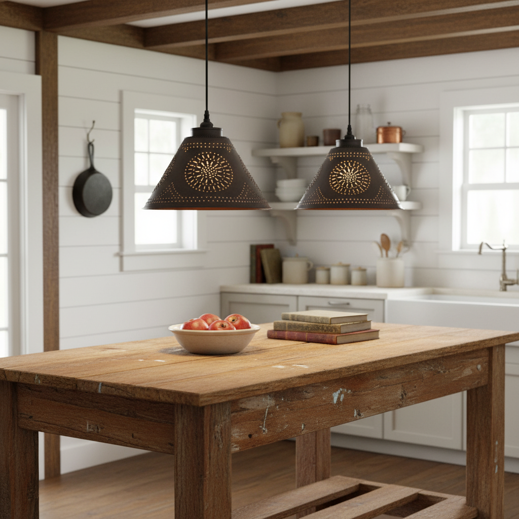 Barrington Tin Pendant Light