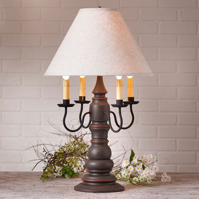 Bradford Lamp Base in Americana Espresso