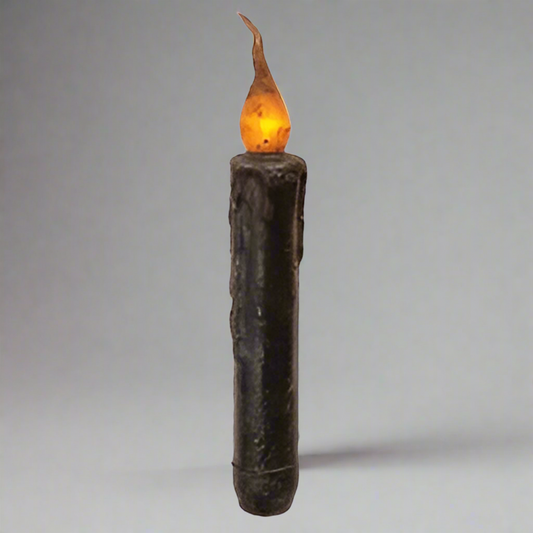 Brown Twisting Battery Operated Timer Taper