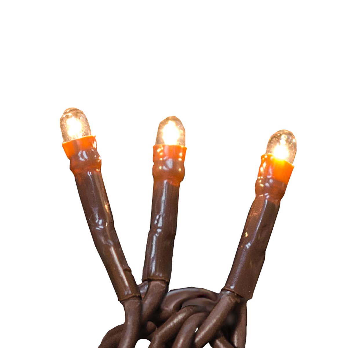 50 Count Brown Wire Teeny Rice Lights