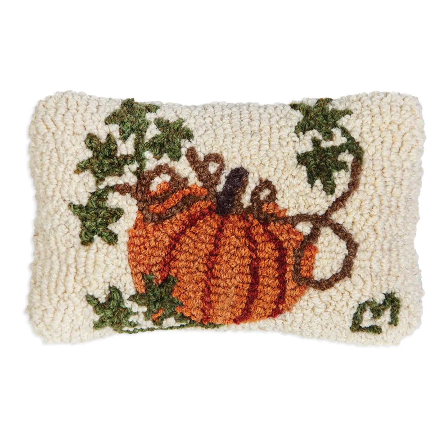 Cinderella Pumpkin Hooked Pillow