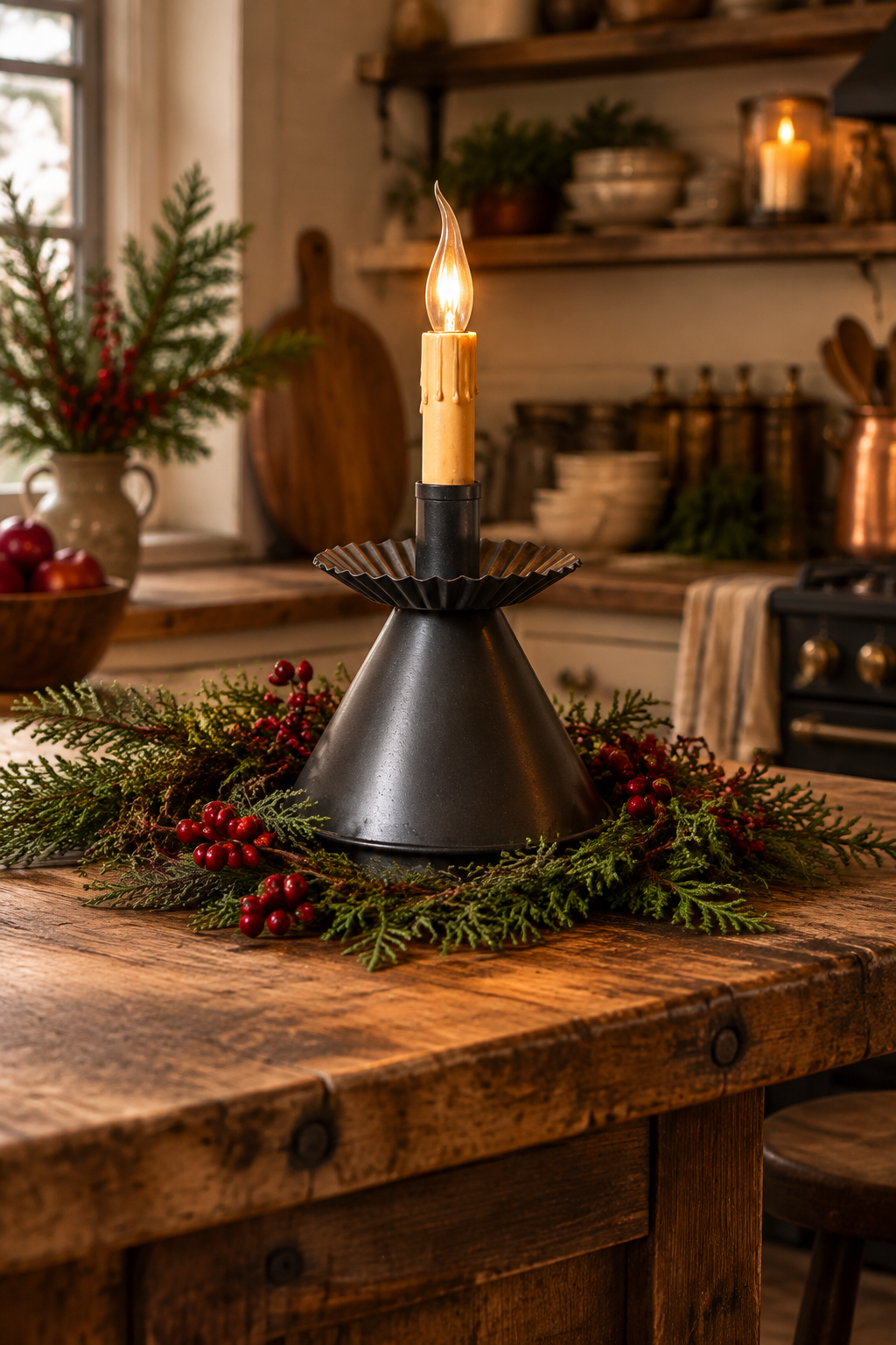 Cone Accent Light in Smokey Black
