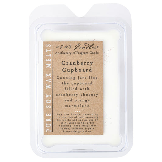 Pure Soy Wax Melts packaging with text on a white background