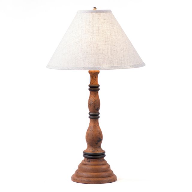 Davenport Lamp Base in Hartford Pumpkin