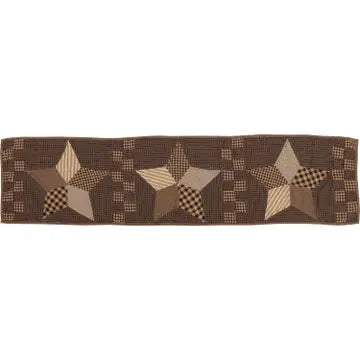 Farmhouse Star Quilted Table Runner