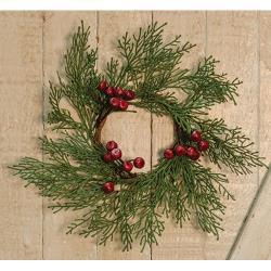 Cedar Ring with Berries