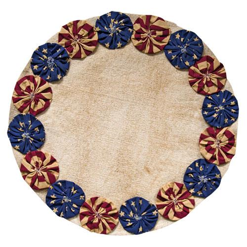 Americana Candle Mat