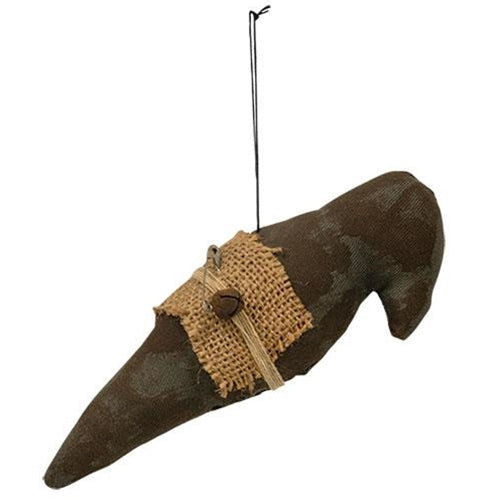 Stuffed Primitive Crow Ornament
