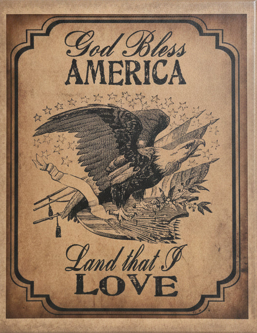 God Bless America Canvas Print