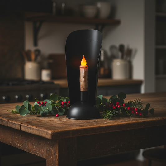 Grain Scoop Candle Holder