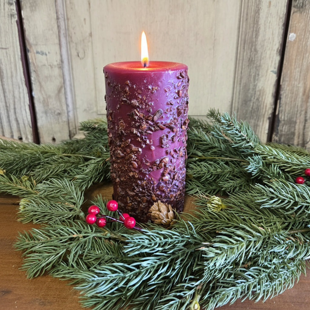 Homestead Pillar Candle 3" x 6"