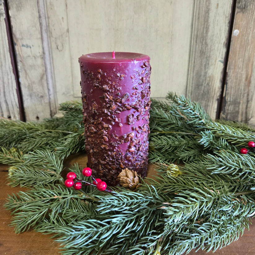 Homestead Pillar Candle 3" x 6"
