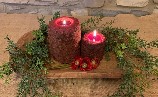 Apple Bourbon Large Hearth Candle