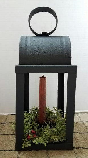 Keeping Room Lantern Textured Black