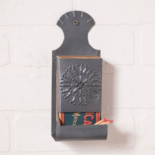 Match Box in Antique Tin