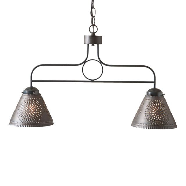 Medium Franklin Island Light with Chisel in Kettle Black
