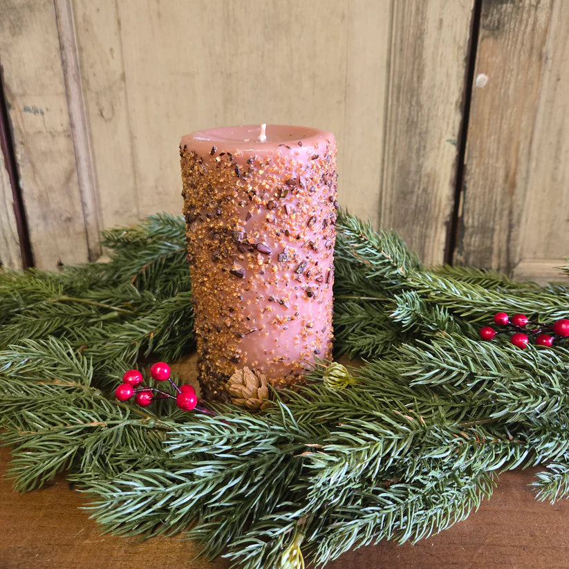 Mulled Cider Pillar Candle 3" x 6"