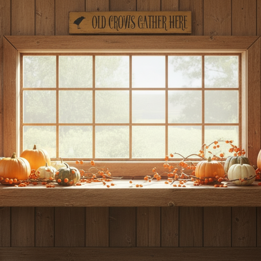 Old Crows Gather Here Sign