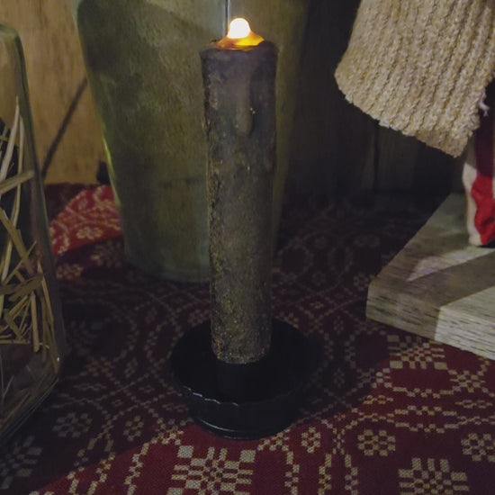 Video of battery operated candle.