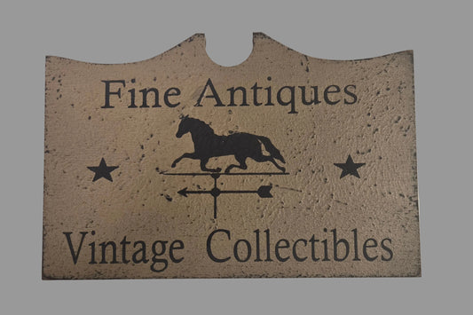 Fine Antiques Vintage Collectibles Primitive Wood Sign
