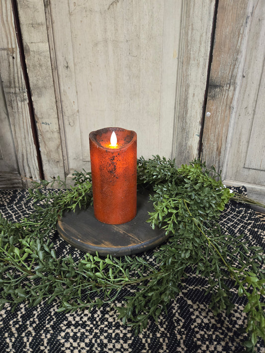 Moving Flame Pillar Candle-Pumpkin 3×6