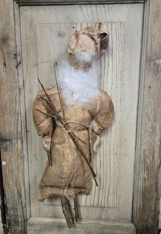 Santa with Stick Legs