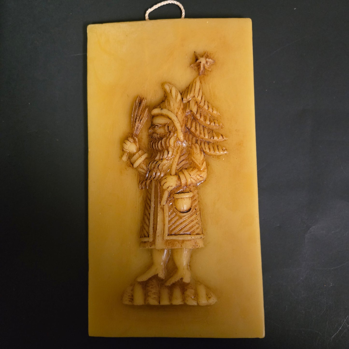 Santa Springerle Plaque - Medium