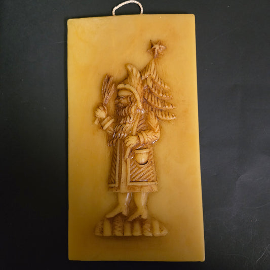 Santa Springerle Plaque - Medium